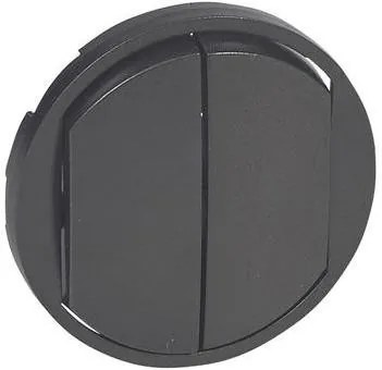 Legrand Лицев панел за сериен ключ цвят графит Celiane  - 067902