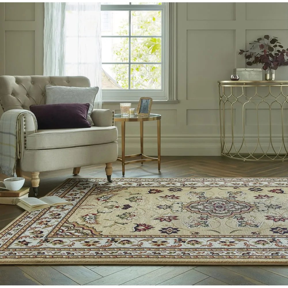 Бежов килим 200x290 cm Sherborne – Flair Rugs