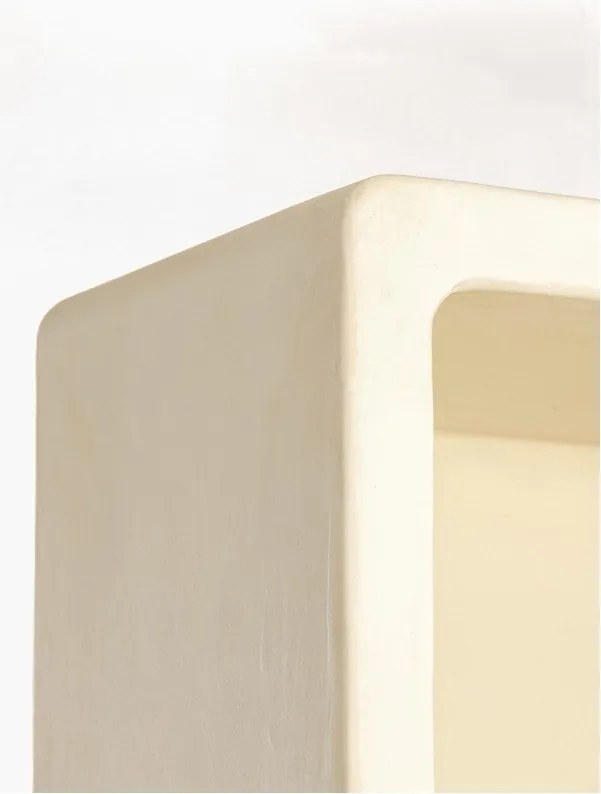 Бежов шкаф за книги 60x190 cm Naluno - Light &amp; Living