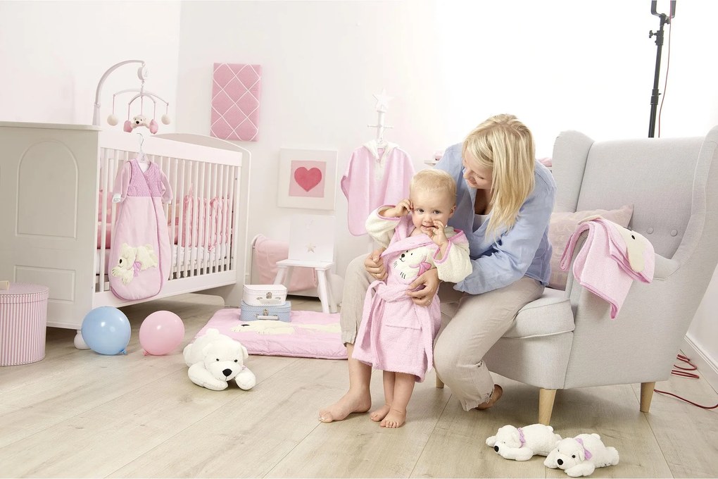 Sterntaler - Луксозен комплект за детско креватче от 3 части