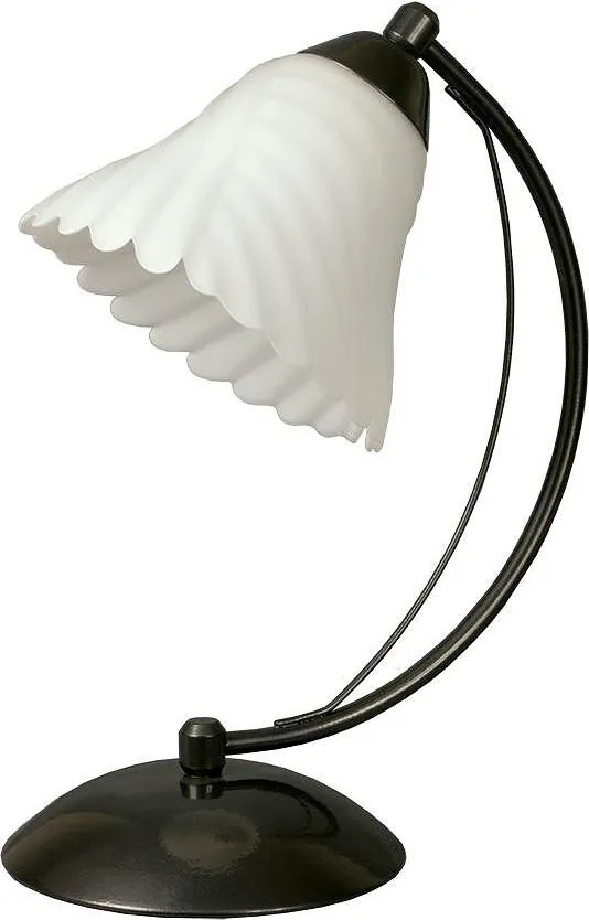 Настолна лампа БОСТЪН, черен никел, 1xE27