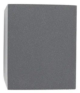 Комплект от 2 модерни стенни лампи тъмно сиви IP44 - Baleno