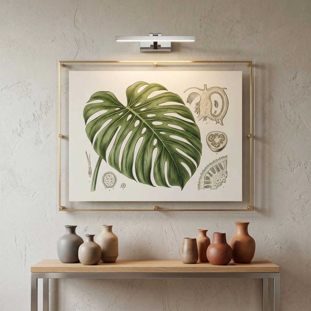 LED аплик за баня APP1857-1W 40cm Chrome
