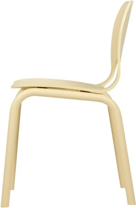 Жълт трапезен стол Atto – noo.ma