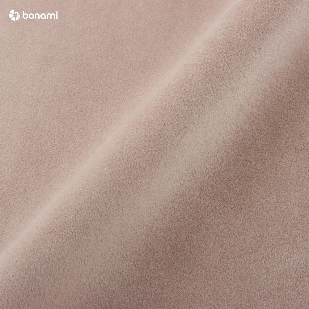 Бежово кадифено столче за крака Santo - Milo Casa