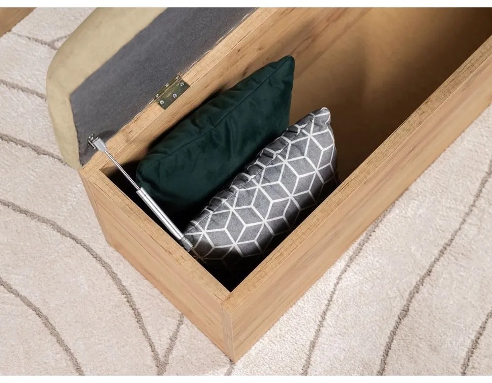 Бежова и естествена пейка Kumo – Bobochic Paris