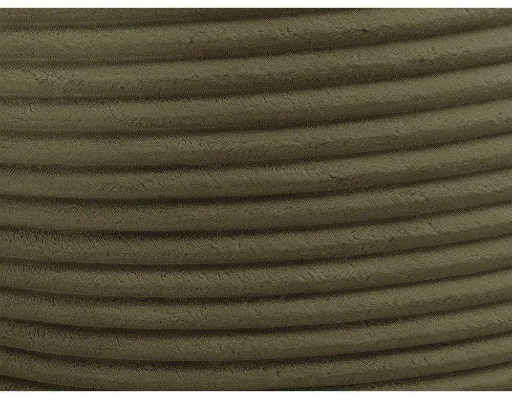 Зелен пуф от рипсено кадифе Socrate – Bobochic Paris