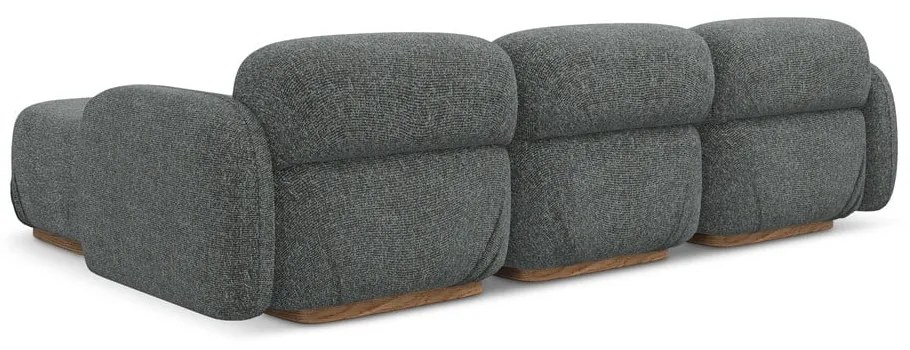 Сив модулен ъглов диван (променлив) Ailani – Makamii