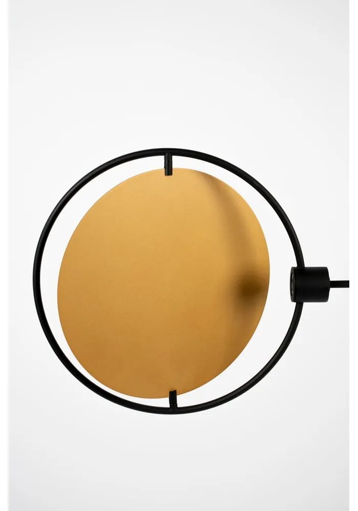 LED затъмняващо се висящо осветително тяло в цвят жълта охра и черно Sirius – Zuiver