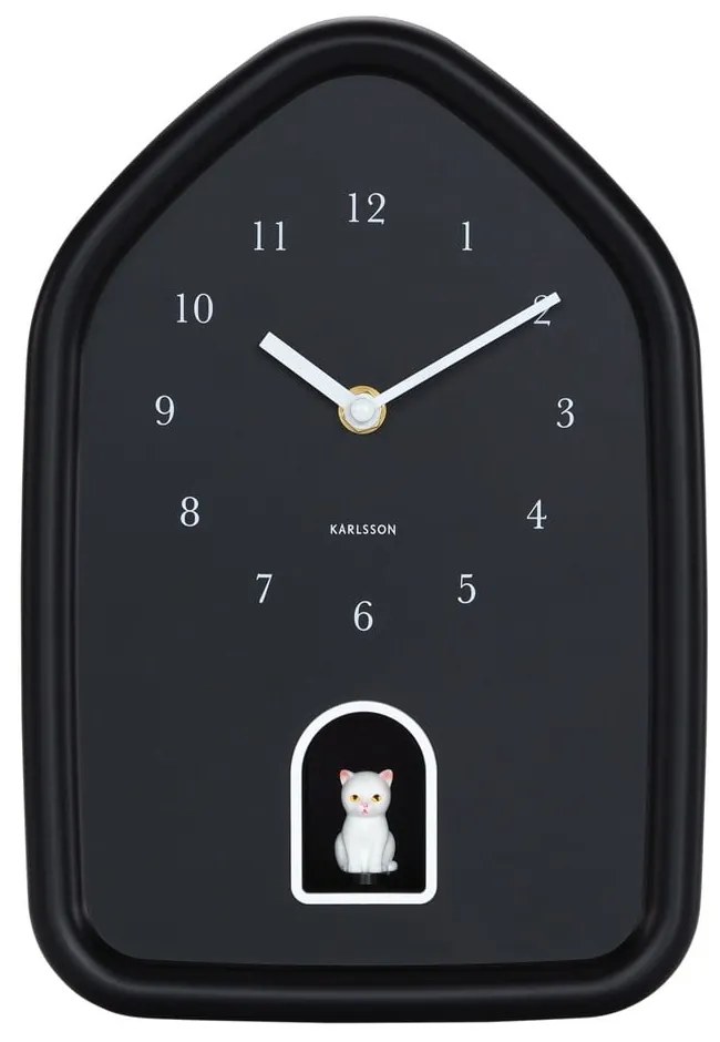 Стенен часовник Modern Kitty – Karlsson