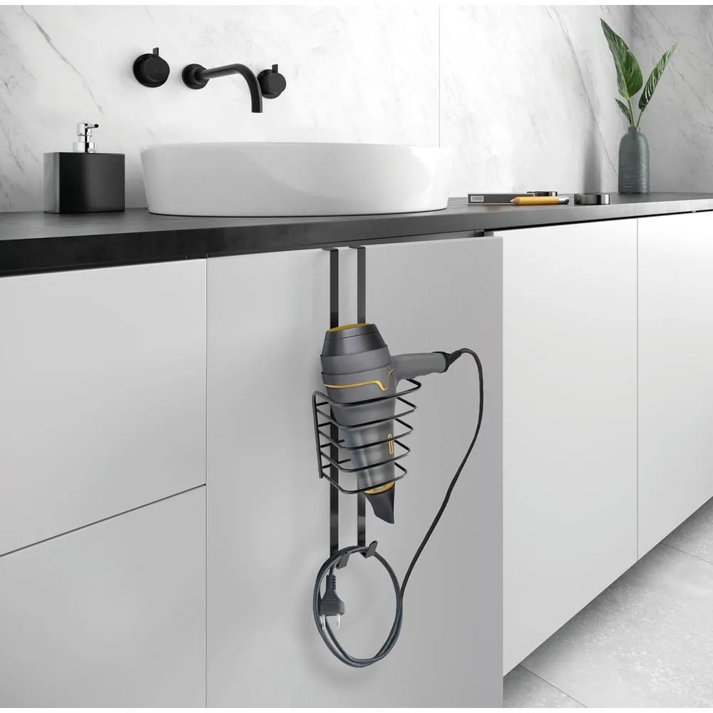 Висящ стоманен държач за сешоар Origin - Metaltex