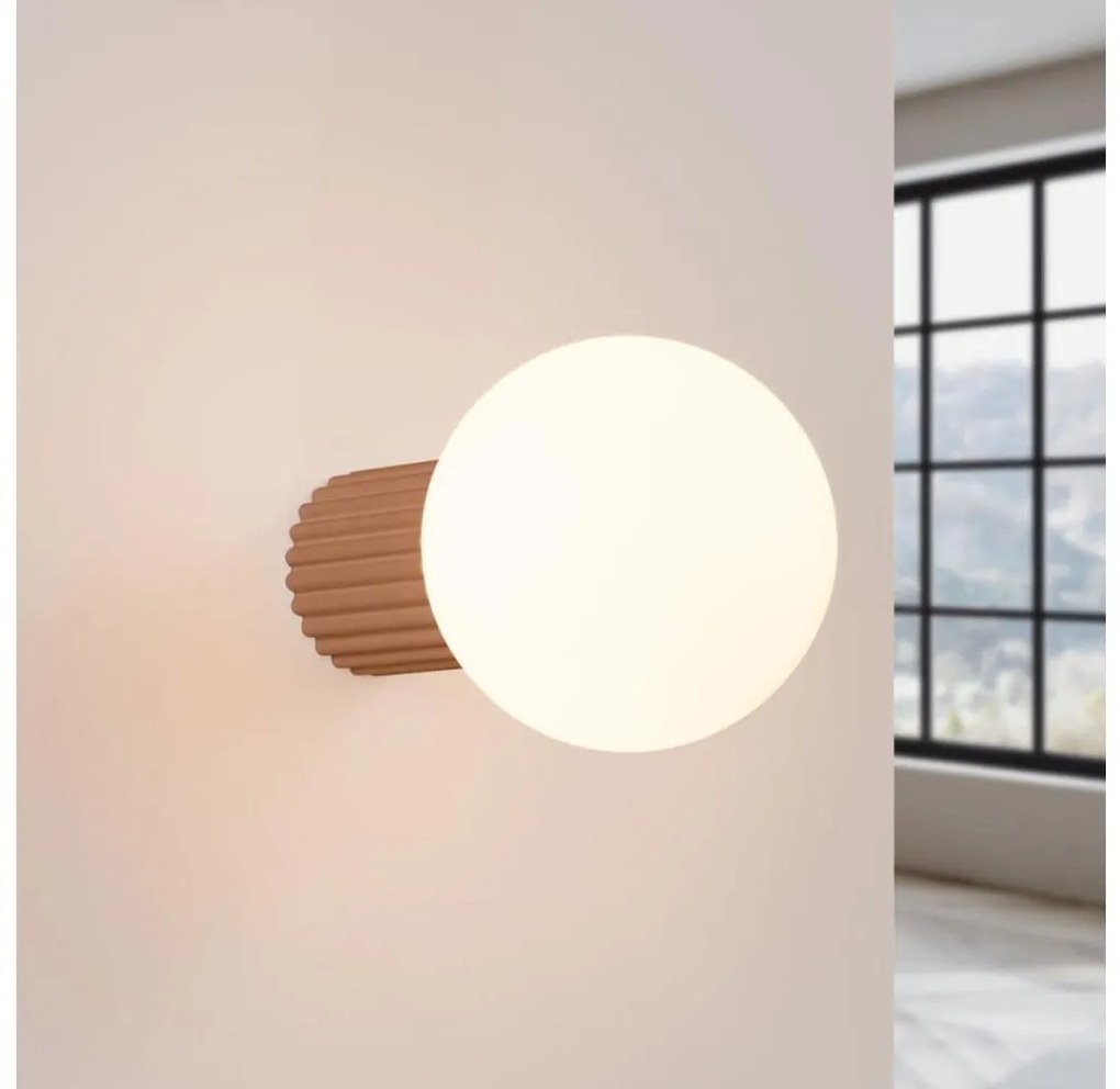 Sollux SL.1732 - Аплик за баня HALO 1xG9/8W/230V IP44 кафяв