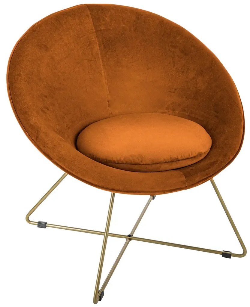 Кресло atmosphera Evan, 76x67x73 cm - Горчица