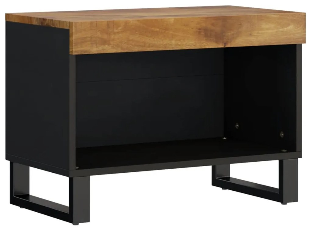 352884 vidaXL ТВ шкаф, 60x33x43,5 см, масивно мангово дърво
