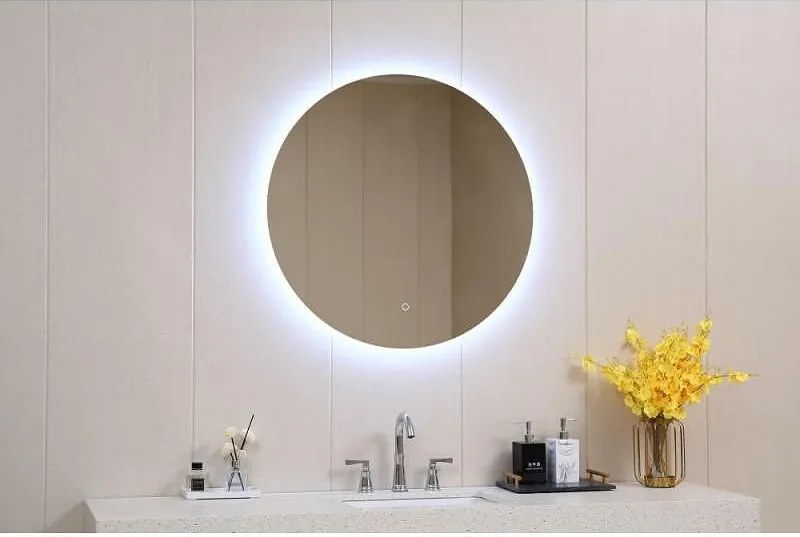 LED огледало за баня ICL 1495 БЕЗ НАГРЕВАТЕЛ, 80х80см