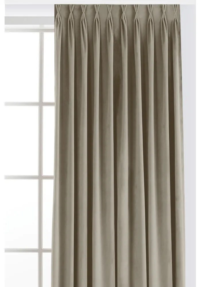 Бежова затъмняваща завеса 265x225 cm Velto – Filumi