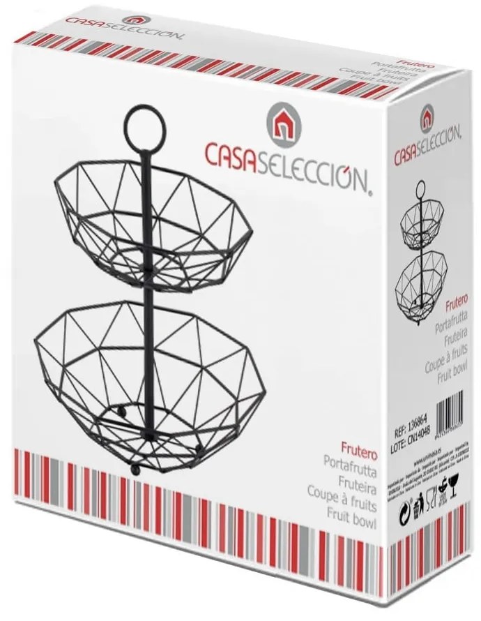 Метална кошница за плодове - Casa Selección