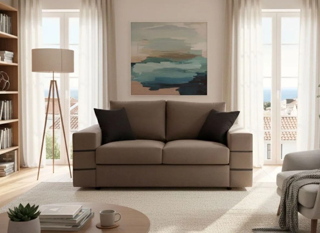 Двуместен диван Холмс-Мока