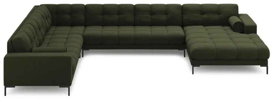 Зелен ъглов диван (ляв ъгъл) Bali – Cosmopolitan Design