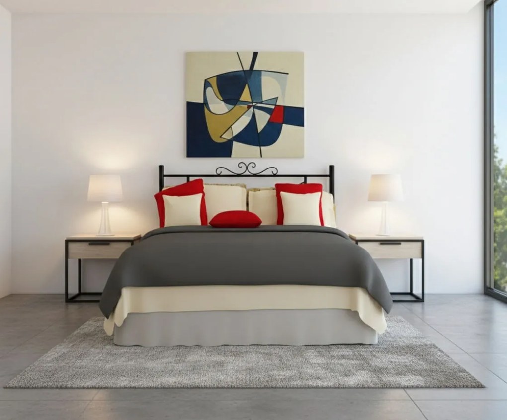 Легло Orion-150x200-Black-Χωρίς ποδαρικό