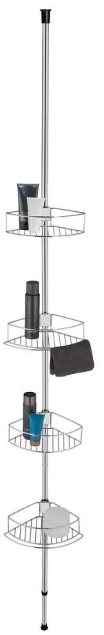 WENKO 21803100-Ъглова полица DOLCEDO 31x275 cm неръждаема стомана/лъскав хром