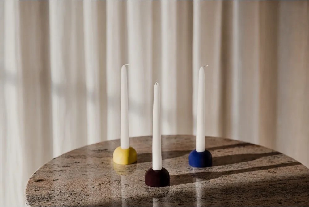 Дървени свещници в комплект 3 бр. Lums – noo.ma