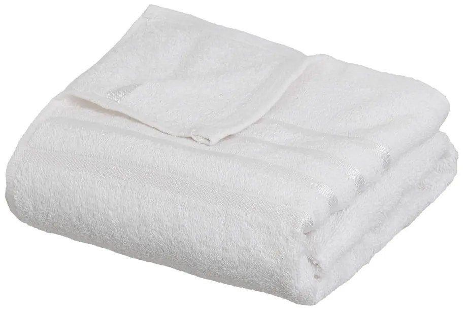 Бяла памучна хавлиена кърпа от тери 70x140 cm Simple – Casa Selección