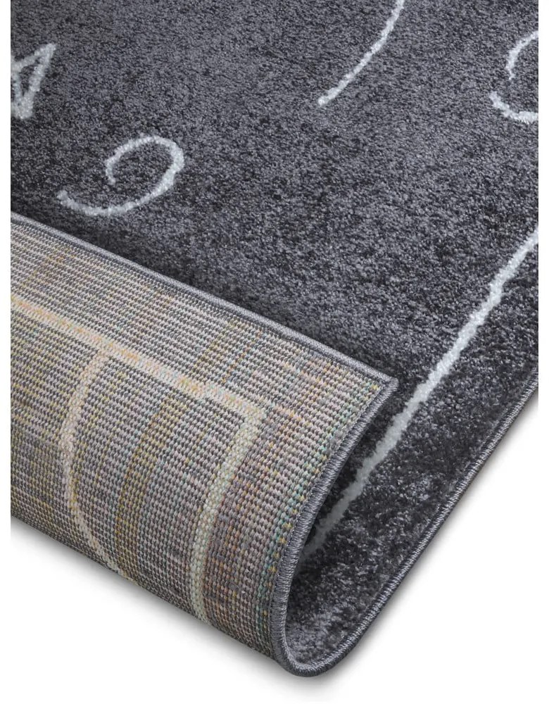 Тъмносив детски килим 120x170 cm Gameplan - Hanse Home