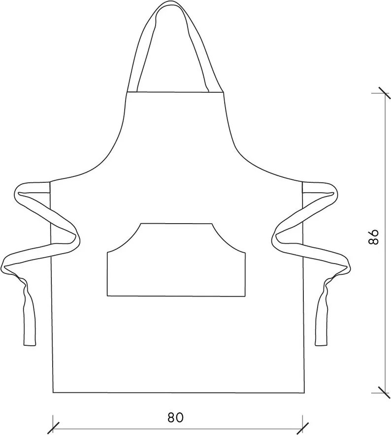 Памучена престилка Rubi – noo.ma