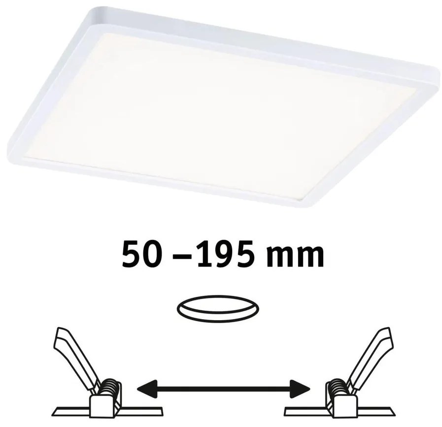 Paulmann 93060 - LED/16W IP44 Димируемо вградено осветително тяло за баня AREO 230V