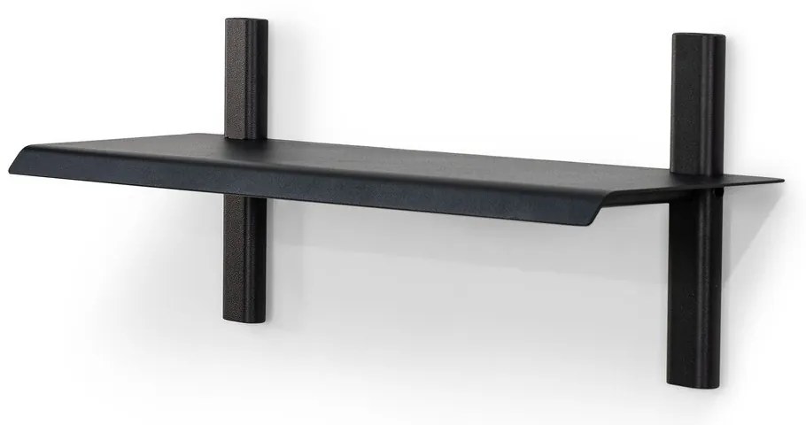 Черен метален стенен рафт 60 cm Hola – Spinder Design