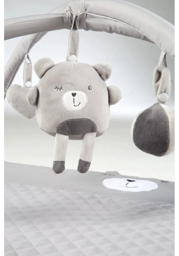 Светлосива детска постелка за игра Roba style - Roba