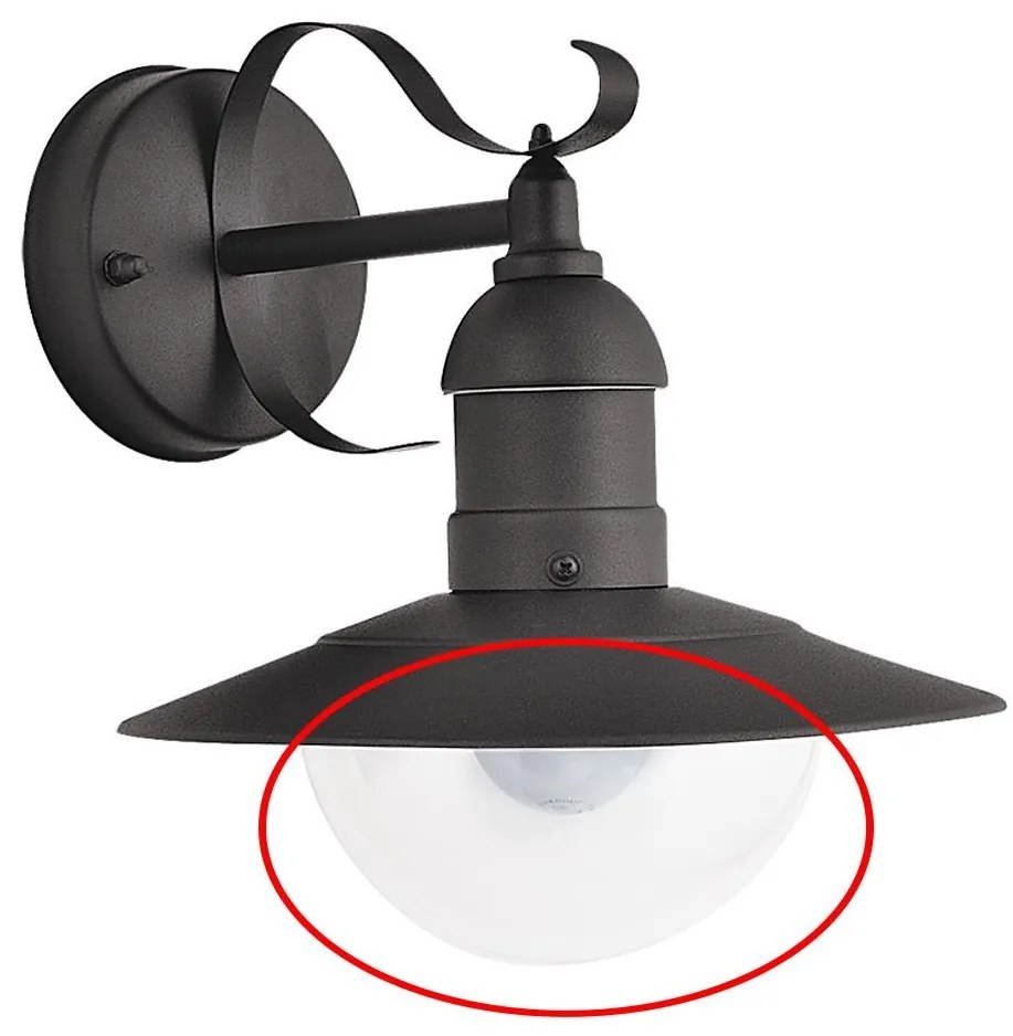 Brilagi - Резервен абажур за осветително тяло MOLDE E27 прозрачен