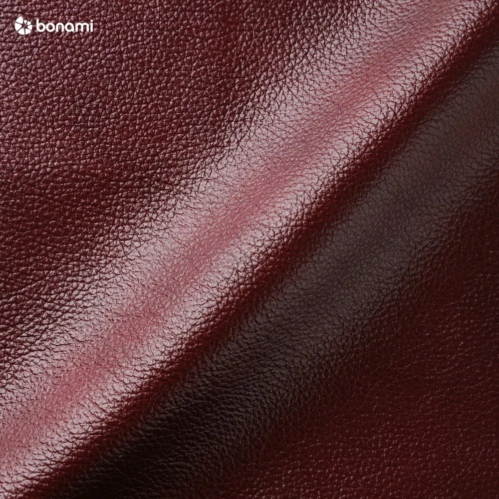 Червен кожен фотьойл Norwin - Max Winzer