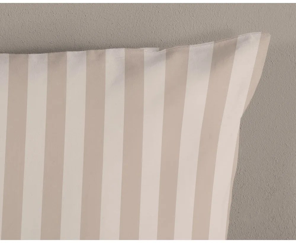 Сиво-бежово единично памучно детско спално бельо 140x200 cm Explore – Good Morning