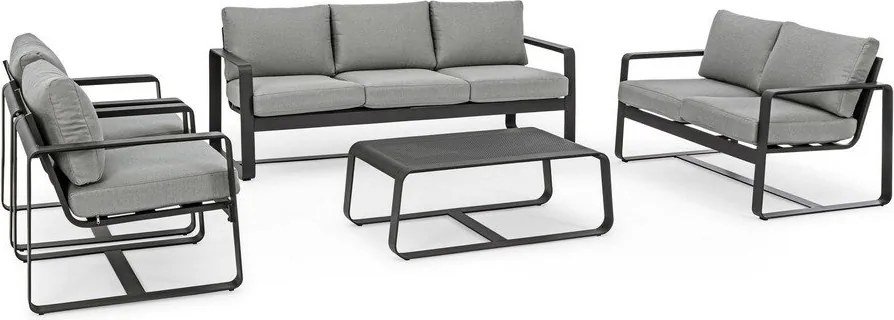 Алуминиева градинска масичка за кафе 62x105 cm Merrigan – Bizzotto