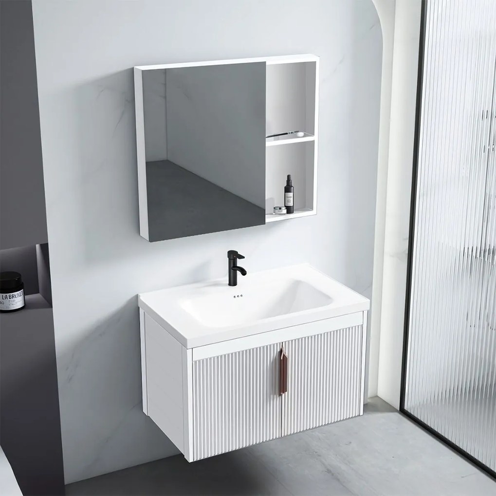 Комплект мебели за баня с мивка Astor 60cm White