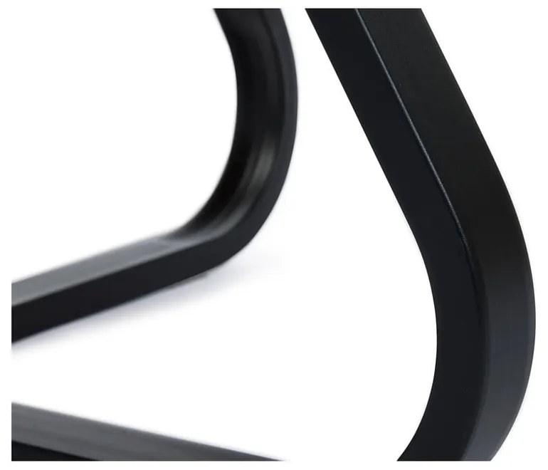 Кръгла масичка за кафе с дъбов плот в естествен цвят ø 80 cm Cesura – Unique Furniture