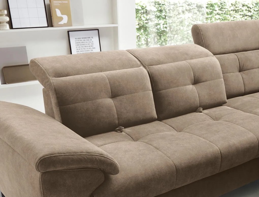 Ъглов диван Ferin-Kafe-Right