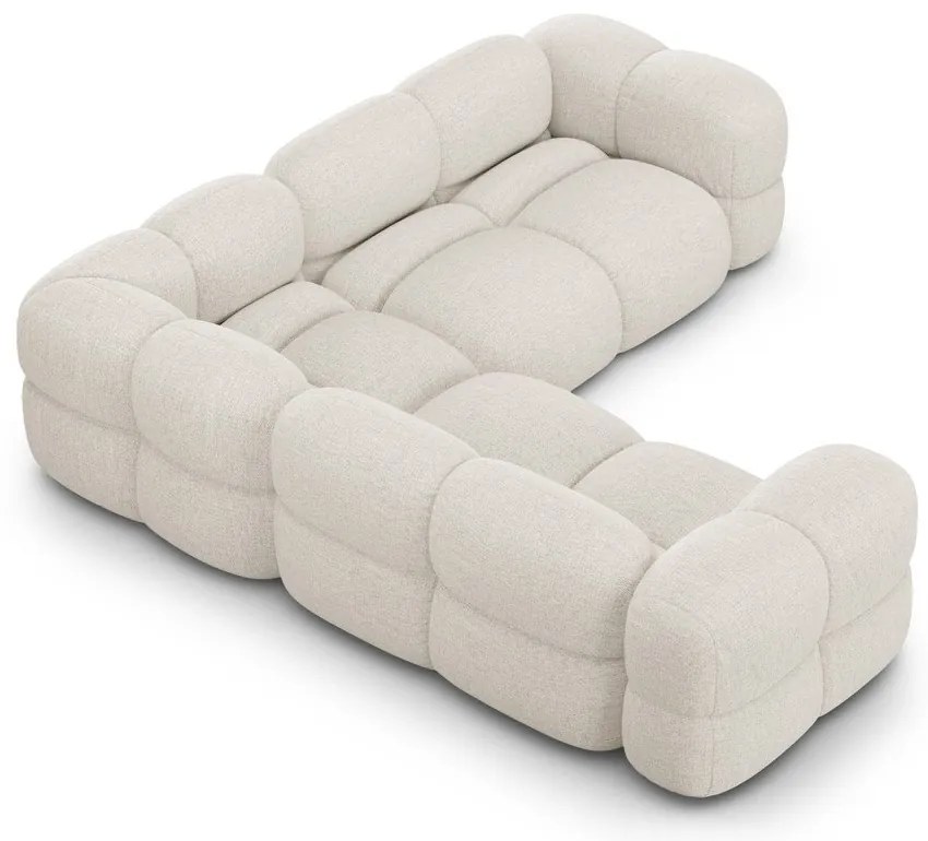 Бежов ъглов диван Loretto – Cosmopolitan Design