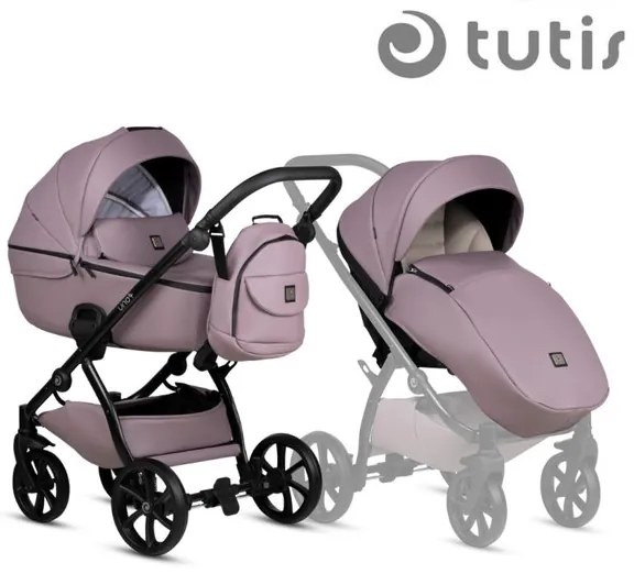 Комбинирана бебешка количка 2в1 UNO 5+ TUTIS - Mauve