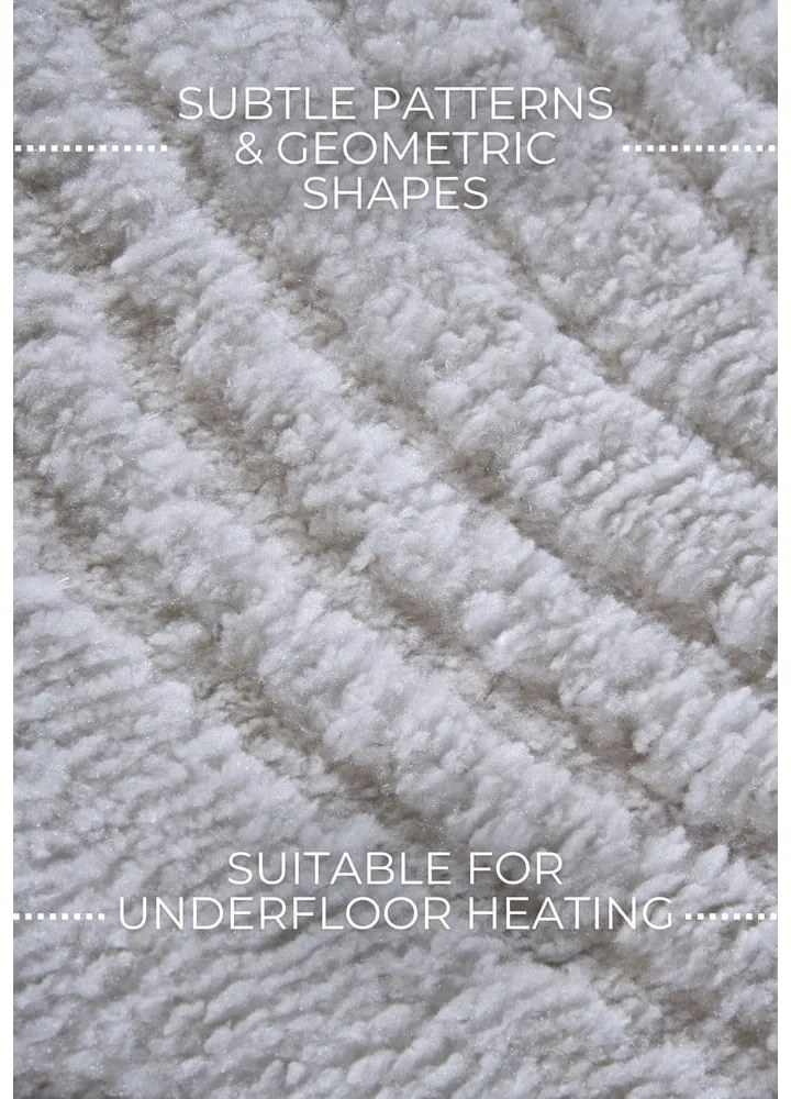 Кремава пътека 80x240 cm Pigment Cream White – Elle Decoration