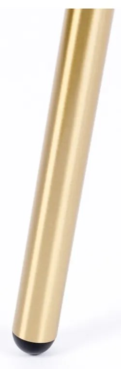 Стоманена стойка за връхни дрехи в златист цвят Darwin – White Label