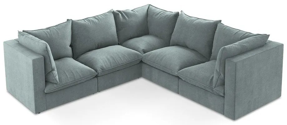 Син ъглов диван Manao – Makamii