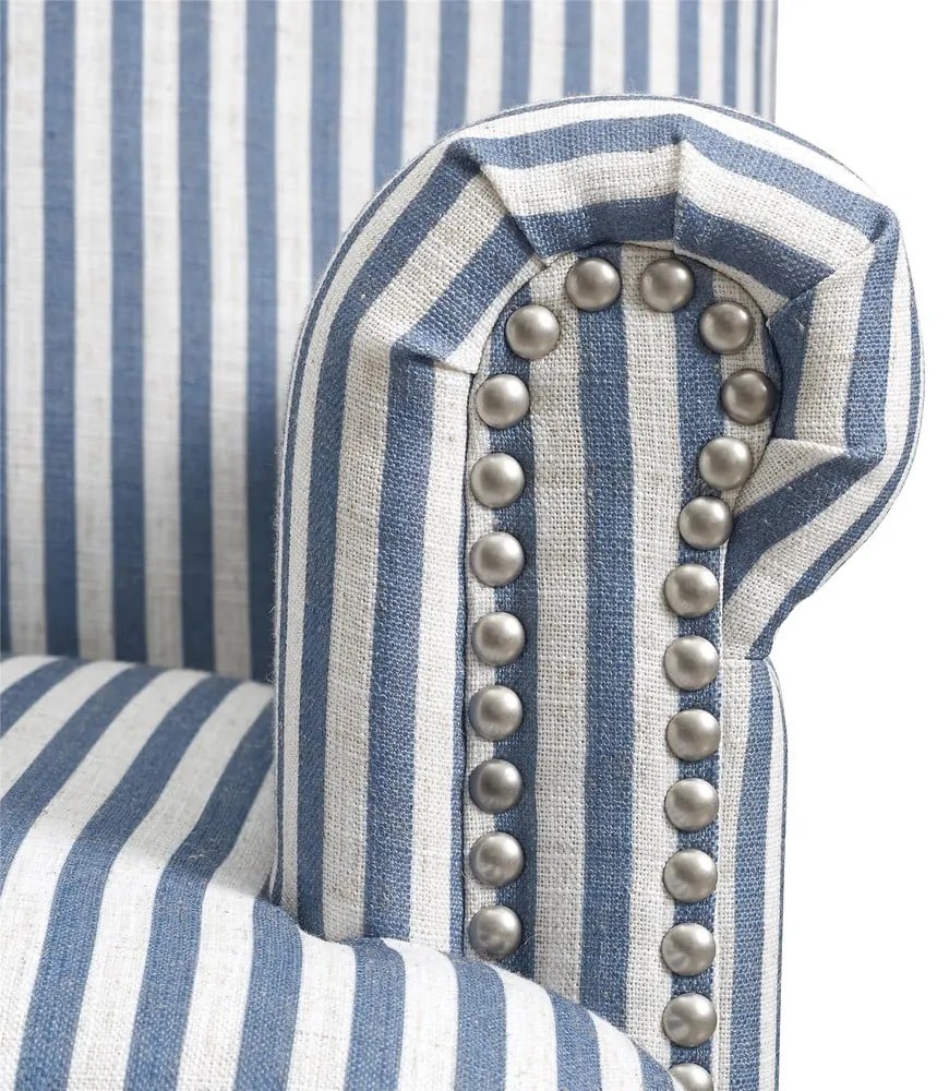 Синьо ленено кресло Jaya – Støraa