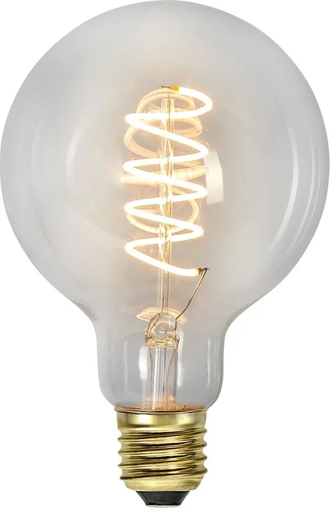Топла LED крушка с димируема жичка E27, 4 W Spiral Filament - Star Trading