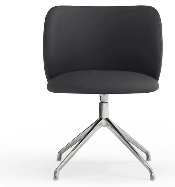 Черен тапициран трапезен стол Mogi – Teulat