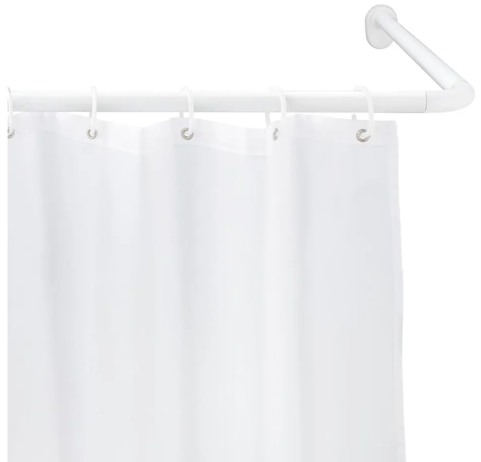 WENKO 19216100 - Държач за прът UNIVERSAL 2,5x2,5 см бял