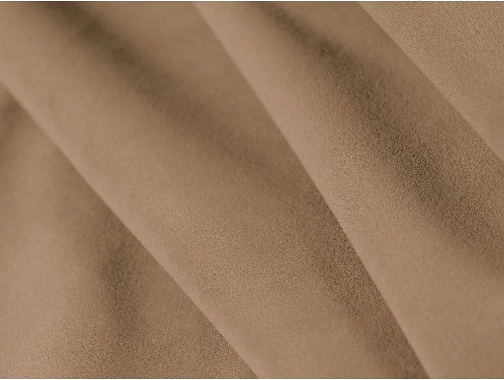 Сиво-бежово тапицирано двойно легло с място за съхранение и включена подматрачна рамка 180x200 cm Eric – Micadoni