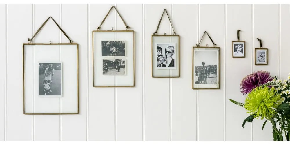 Метална стояща рамка в златисто 20x37,5 cm – Rex London